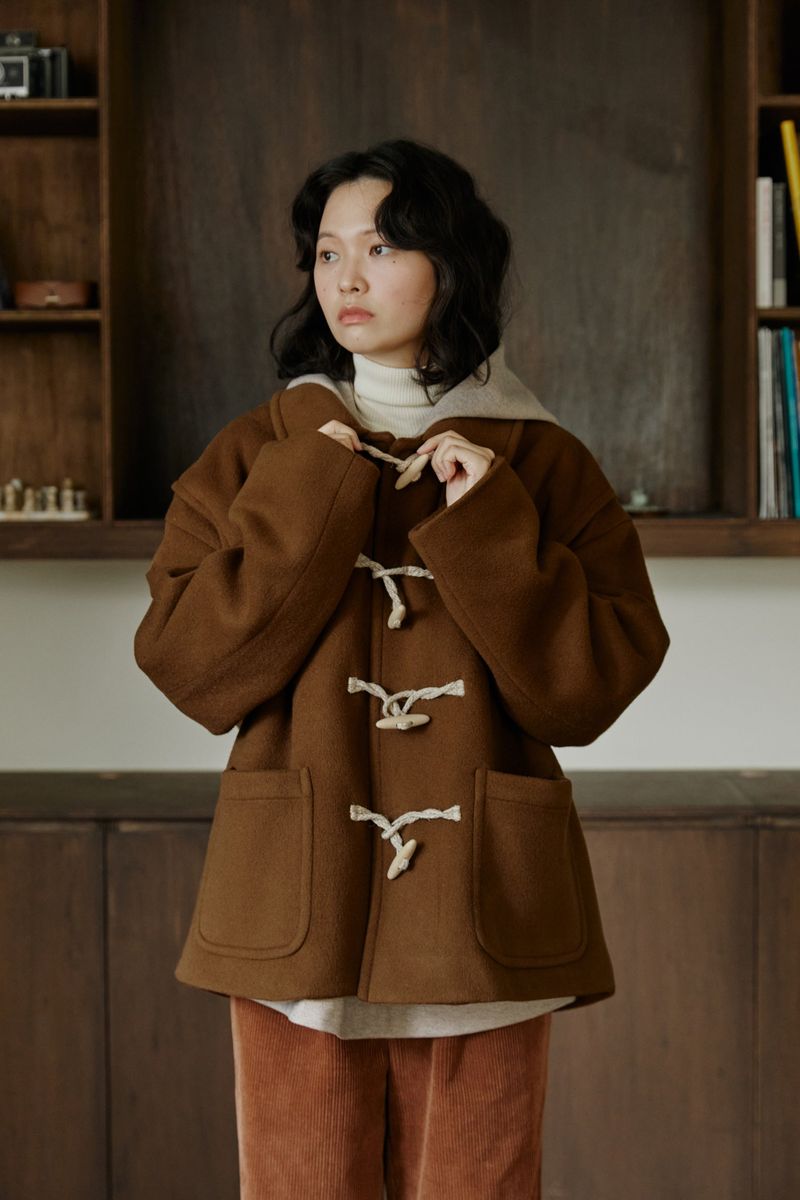 malen（マレン）の「unisex half duffle coat camel（Jackets/Outerwear）」