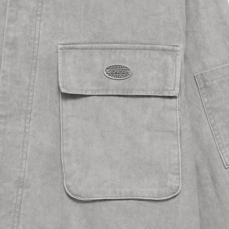WASHED OVERSIZED JACKET