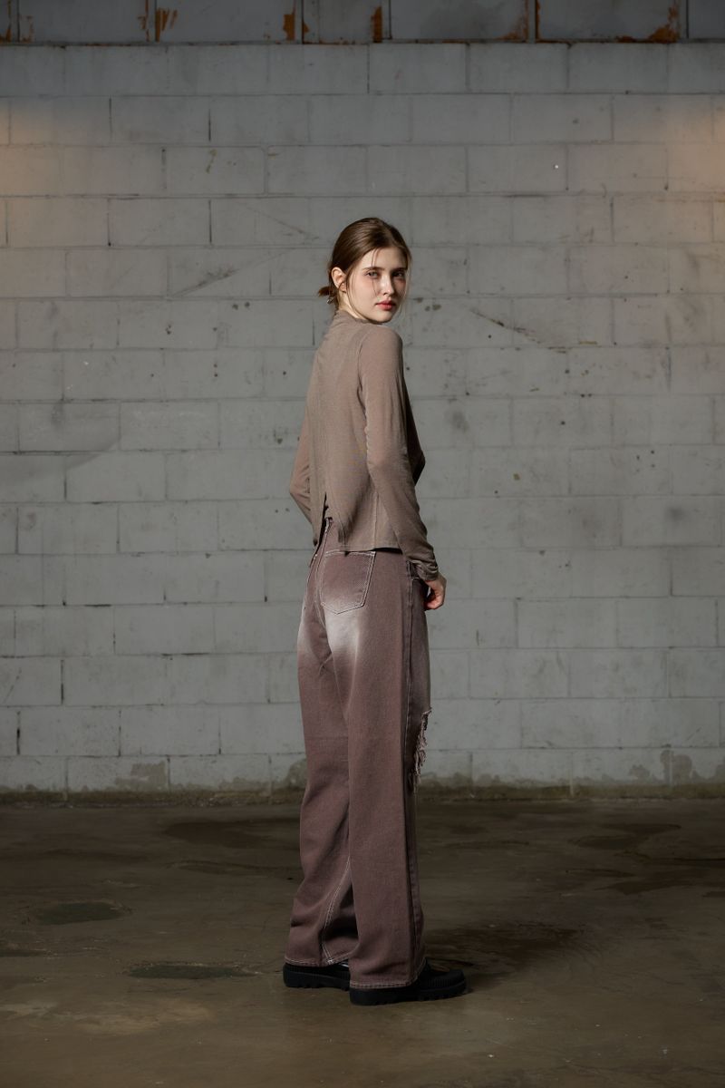 ARE WOOL LONG SLEEVE SET / MOCHA