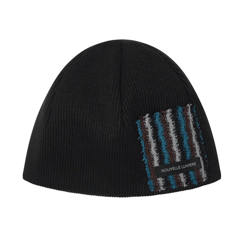 Nouvelle Lumiere(ヌヴェルルミエール)の「Akiv Beanie Cobalt Black(Hats)」
