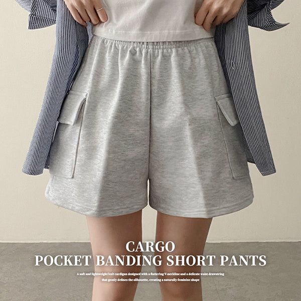 hijjoo(ハイチュー)の「Daily Cargo Banding Sweatshirt Short Training Pants(Pants)」