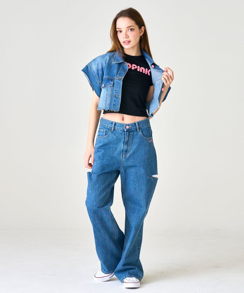 MP BIG LOGO CROP T