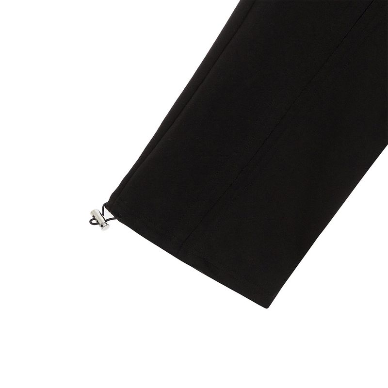 [ULKIN] Cross Low-Edge Sweat Pants_Black