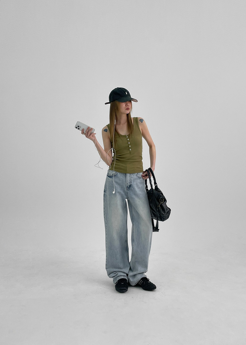 BLACKUP（ブラックアップ）の「[MADE] Demure Mid-Rise Denim Pants（Pants）」