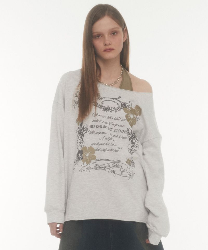 MIDNIGHT MOVE（ミッドナイトムーブ）の「vt fl mtm (off white)（Tops）」