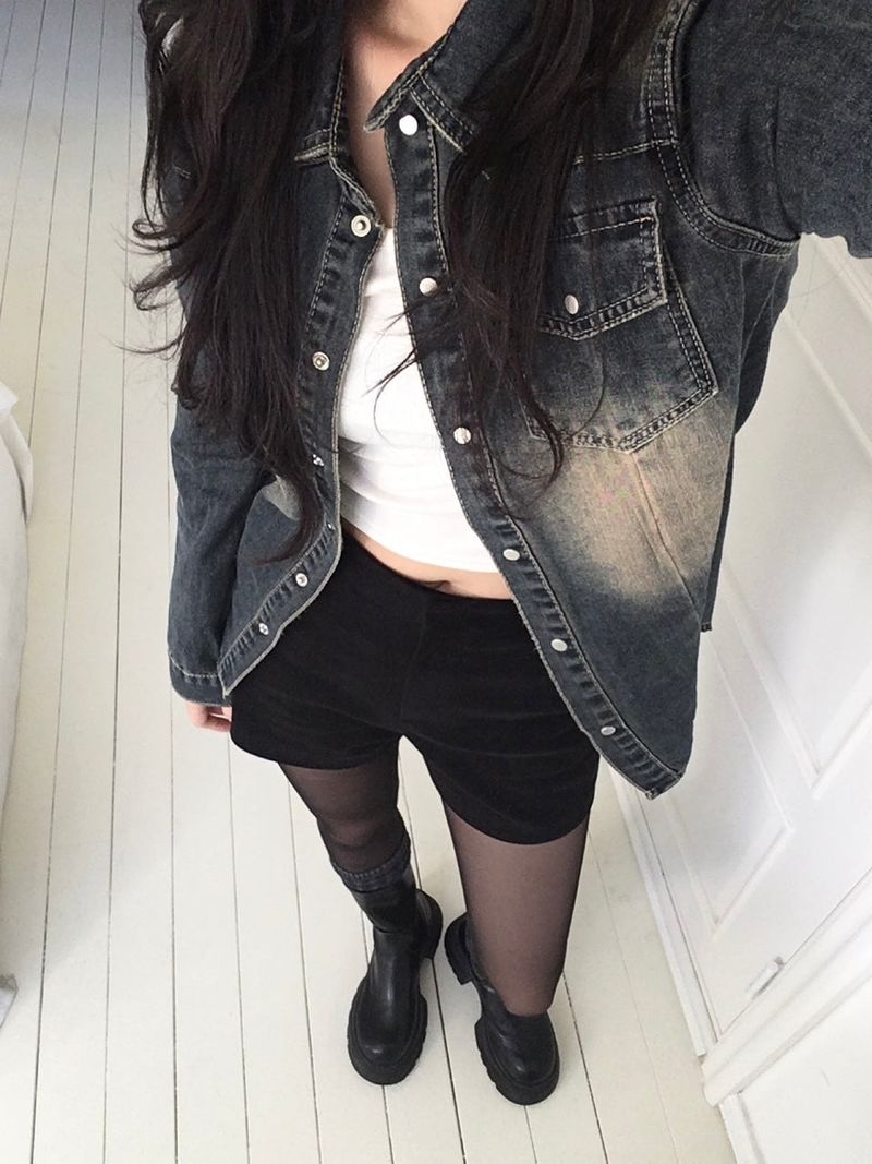 Washed Denim Shirt