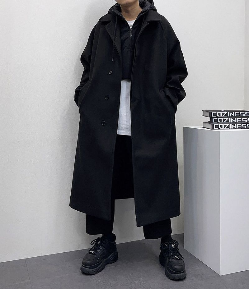 TW Regular Balmacan Wool Coat (3colors)