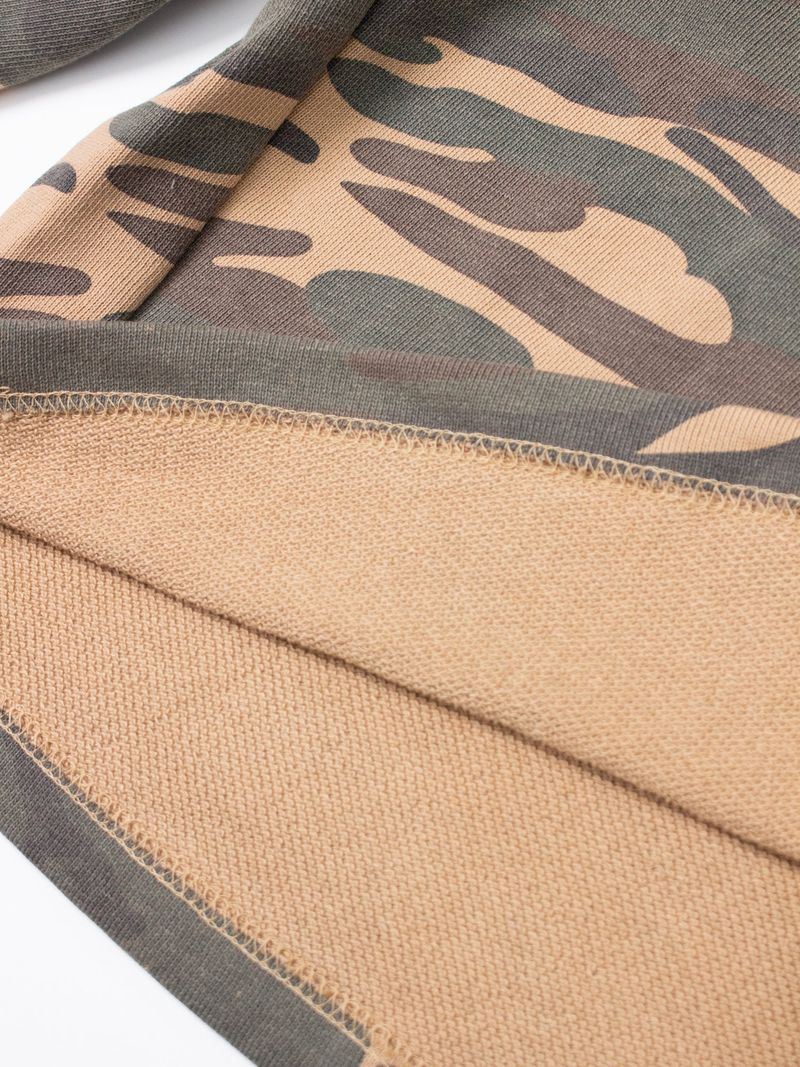 Camo plage bermuda sweat pants 2C