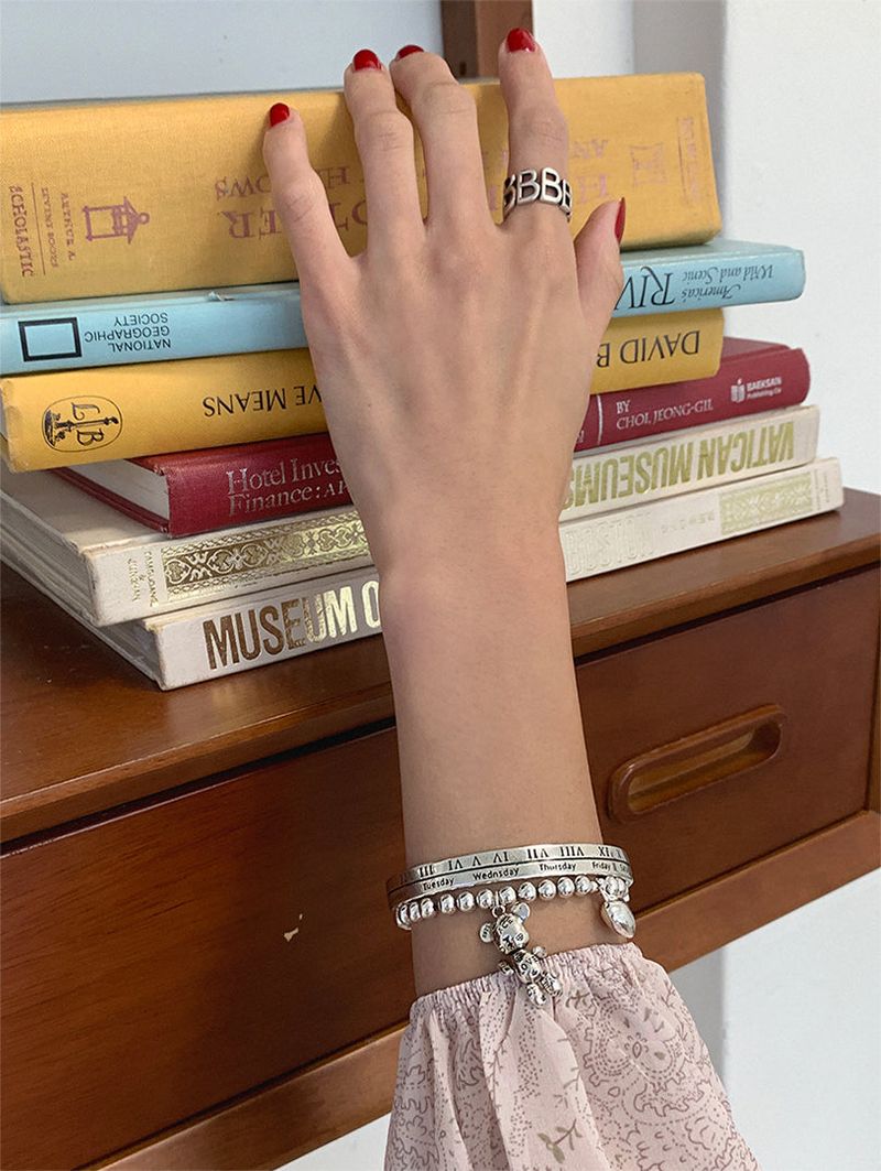 [SILVER925] LOVE TEDDY BRACELET