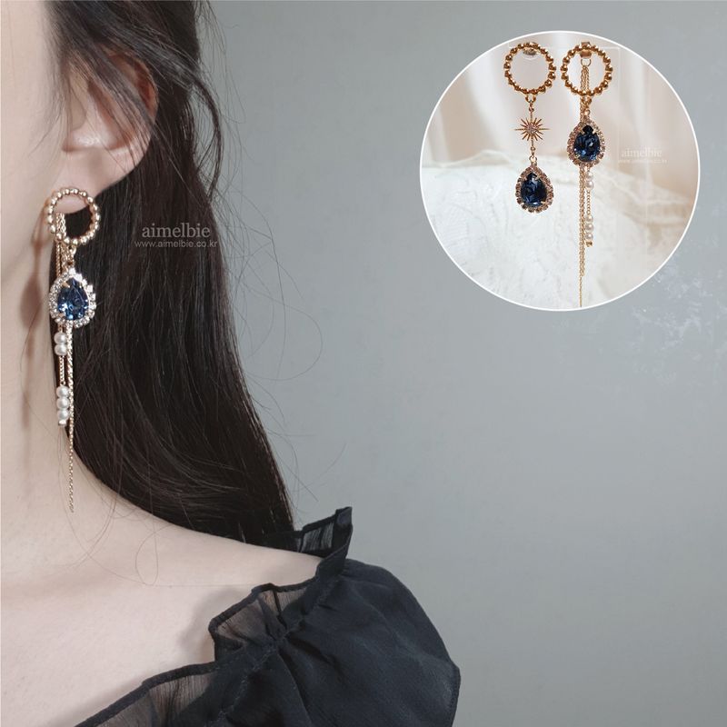 [SNSD Taeyeon Piercing] Meteor Shower Piercing - Navy