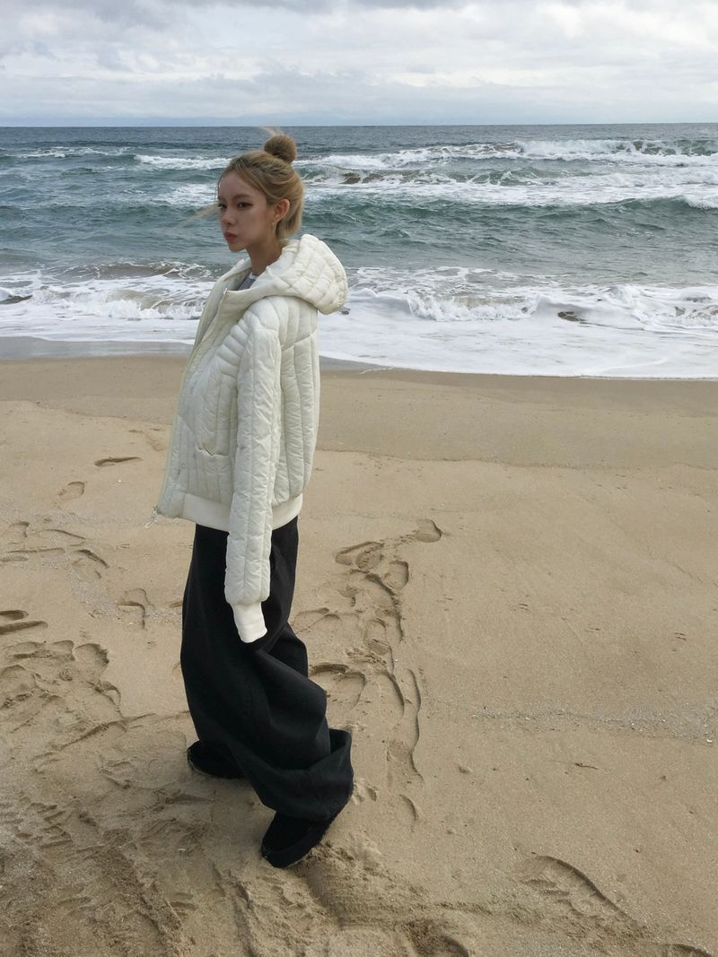 Lovey Heart Cargo Wide Pants (3c)