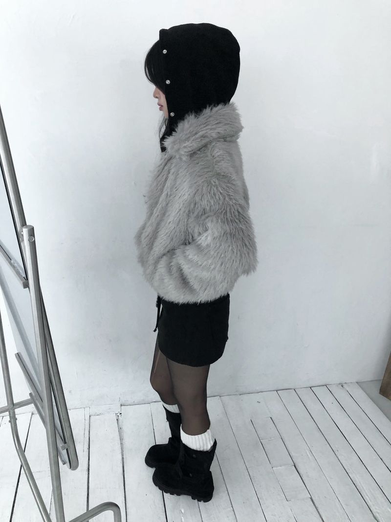 Swan Fur Jacket