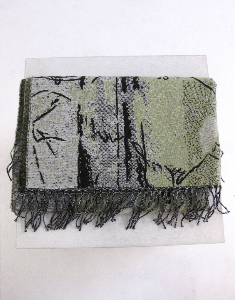 Sehan Songback Muffler (Red, Green)
