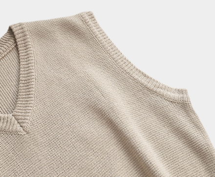 [Lè made/7,000 Sold] ルメイド ベーシック Vネック ベスト