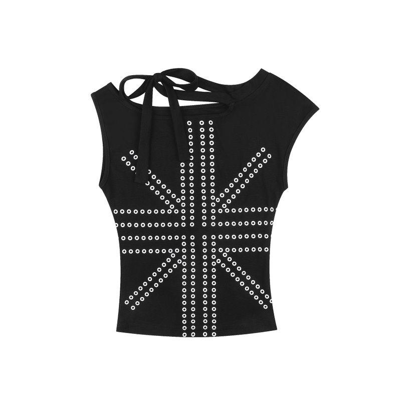 Nua Modern Stud Pattern Top