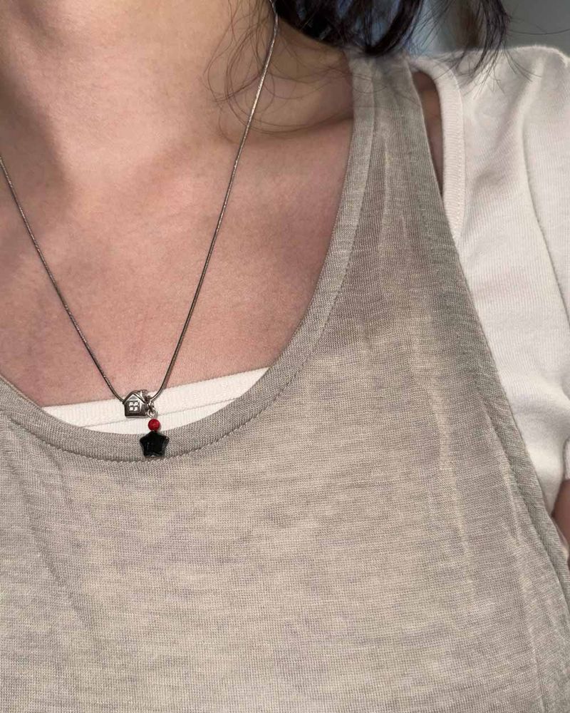 Dream house necklace