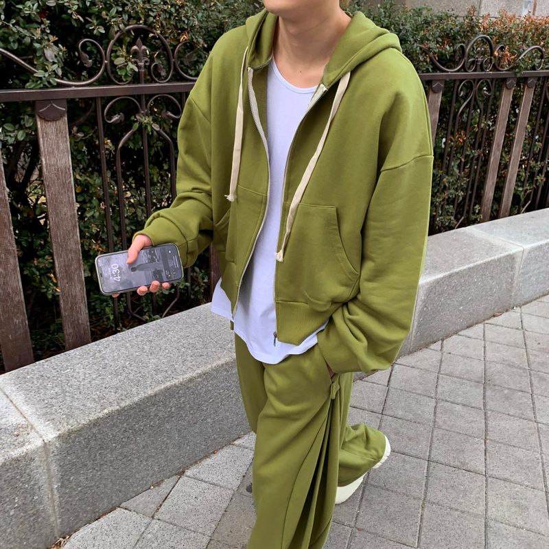 COZINESS(コジネス)の「GM Cropped Hood Zip-Up (4 colors)(Tops)」