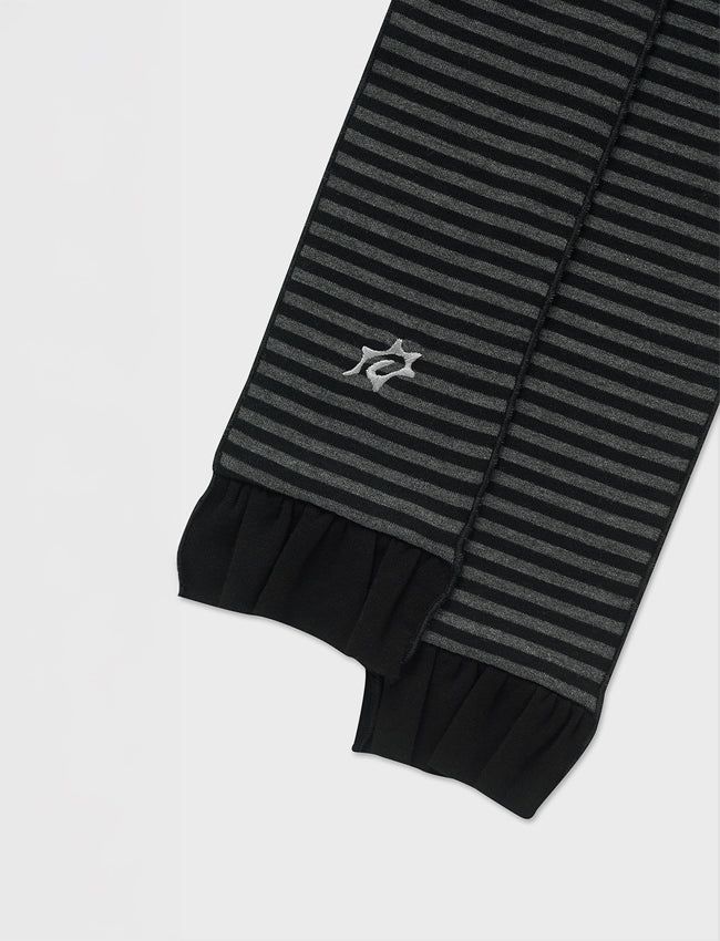 REVERSIBLE FRILL MUFFLER (BLACK)