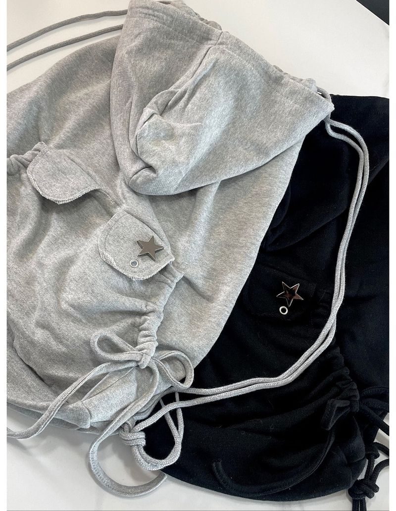 [MD PICK] bear hood backpack (2color)