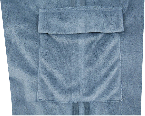 Velour Sporty Track Cargo Pants