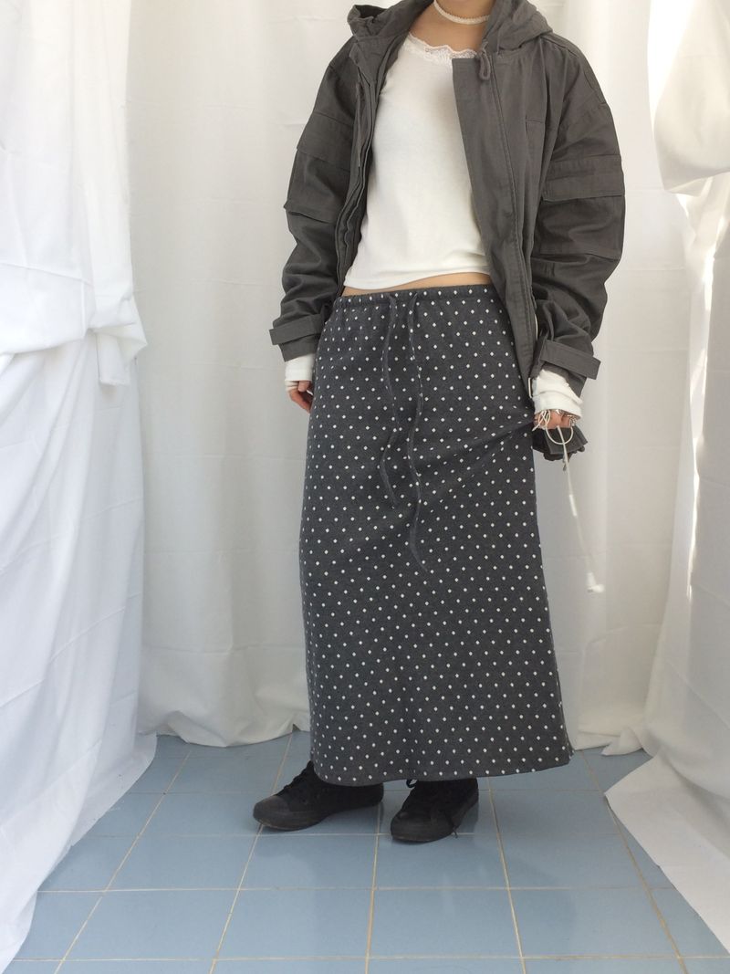 mode dot flow skirt