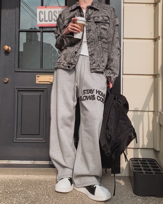 Stay Color Matching Training Pants
