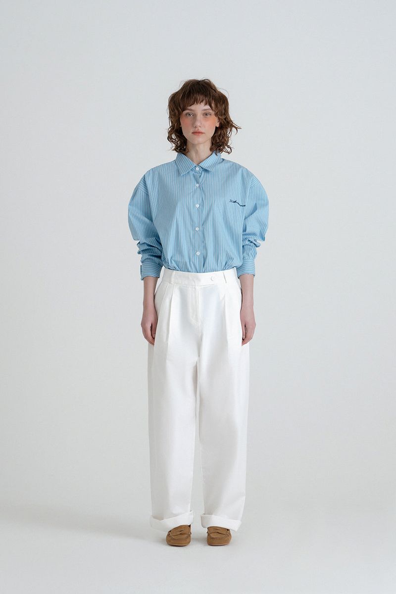Blooming shirt_stripe blue