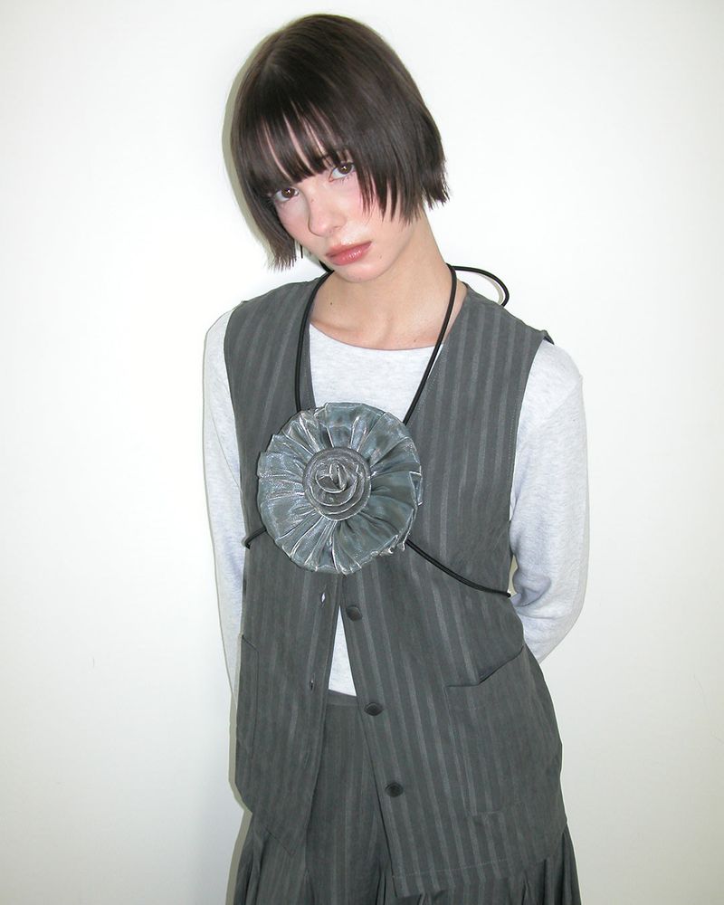 Sofia Vest ,Gray