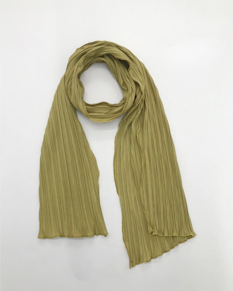 De Nuit Pleated Muffler (4color)