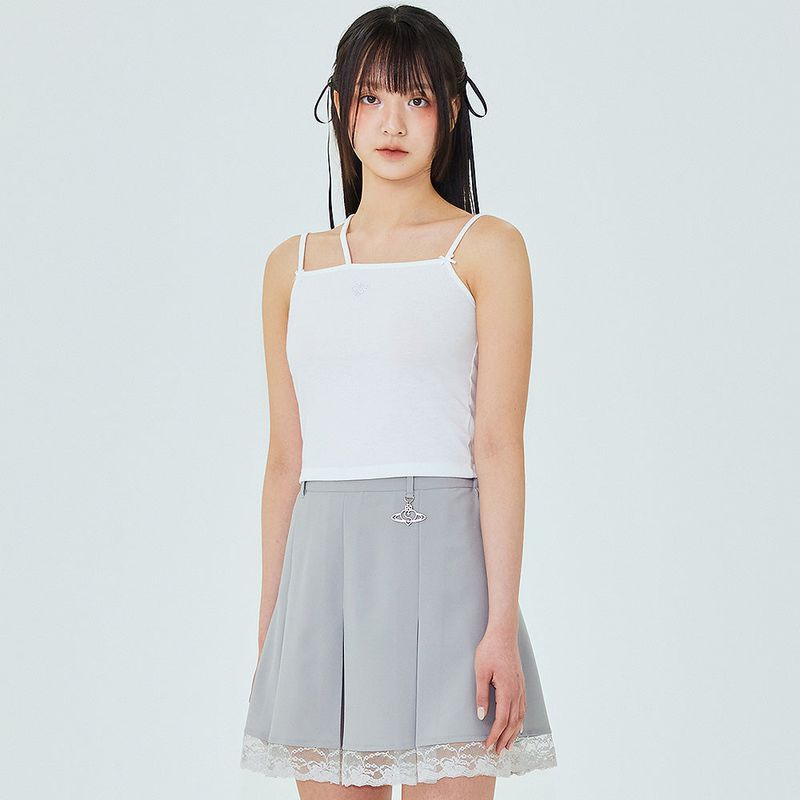 FANCY TOP IN WHITE