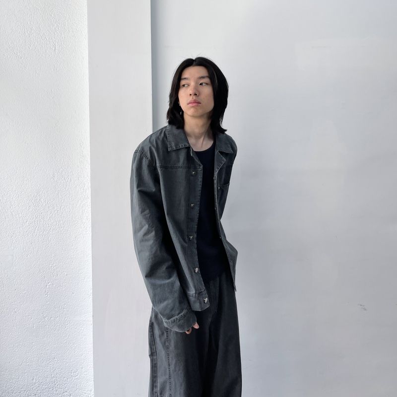 Retro-Tone Lapel Jacket