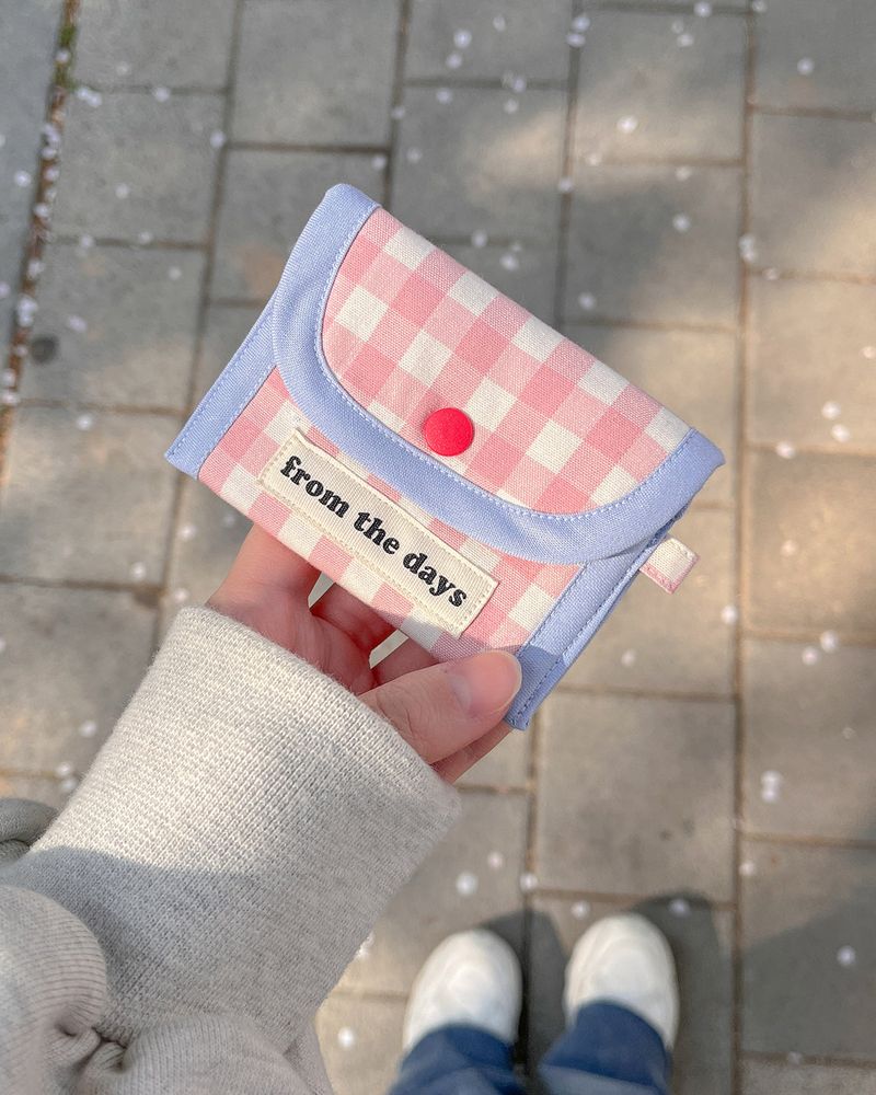 【MADE】Fabric Mini Card Wallet - S