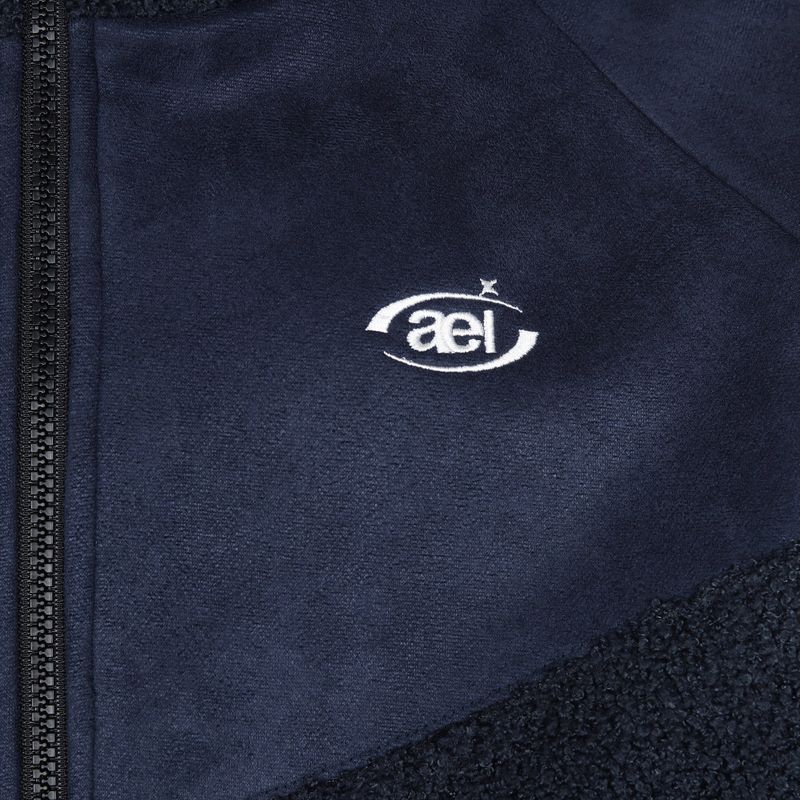 FLEECE HOODIE ZIP-UP [NAVY]