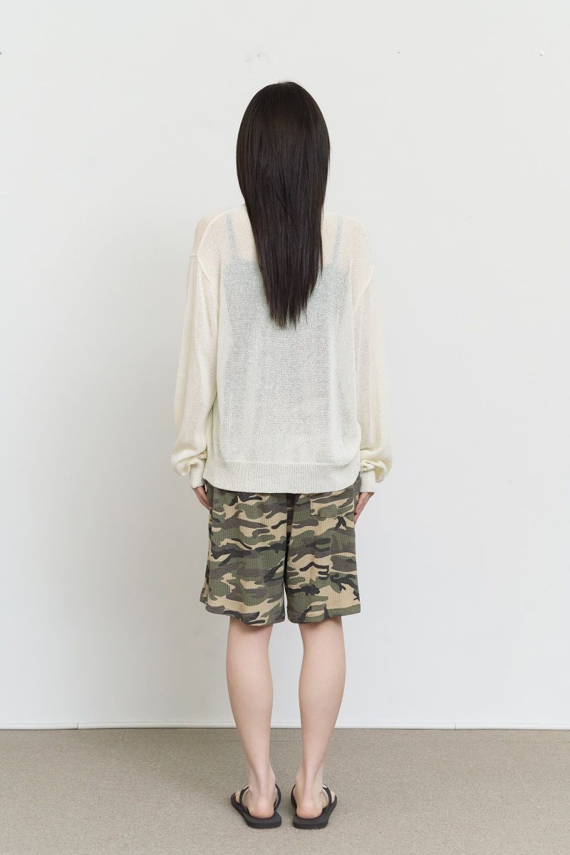 Riko Camo Waffled Shorts