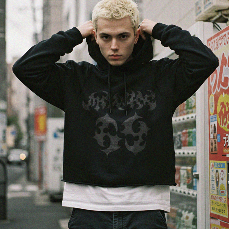  MDWKS 69 TEAM CUT CROPPED HOODIE