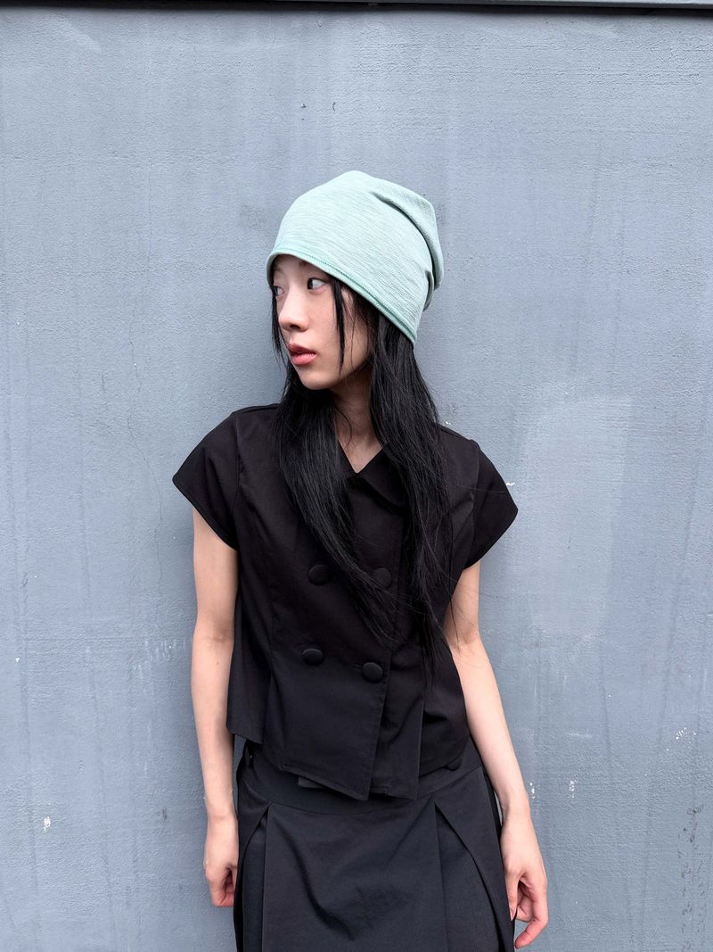  SLUB KNIT BEANIE