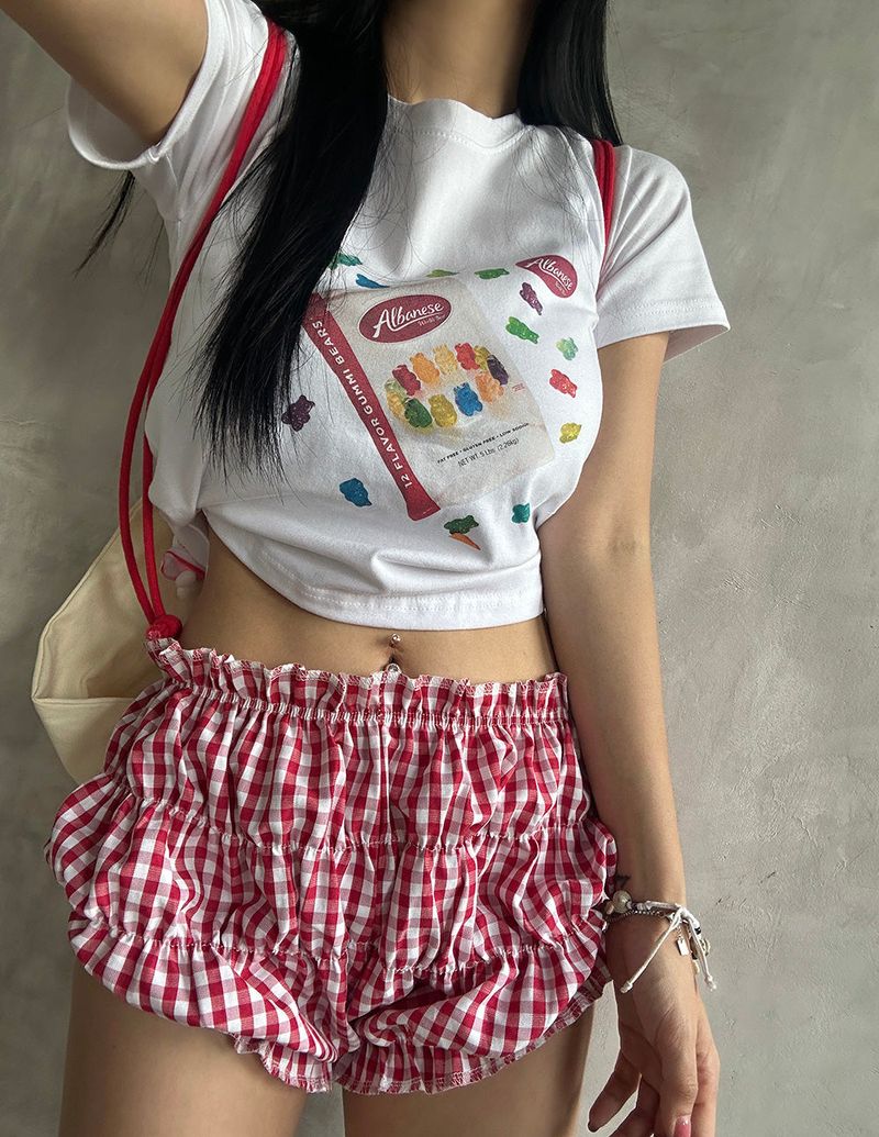 Snack Kitchen Crop Short Sleeve T-shirt