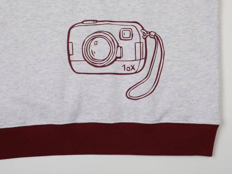 MOMENT REGLAN OVER SWEATSHIRTS (WINE RED)