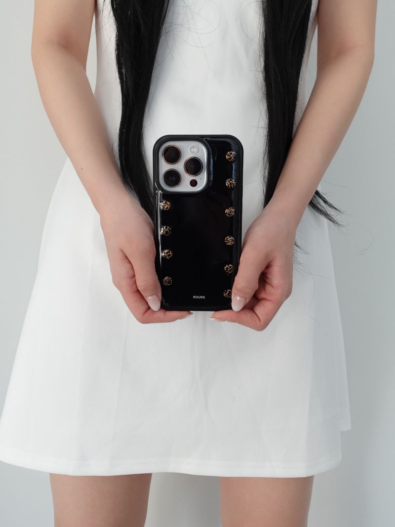 line stud case (leopard)