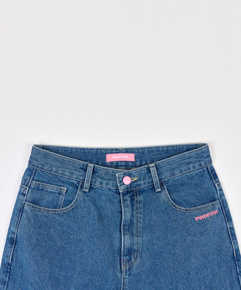 MP HALF CUTTING DENIM PANTS