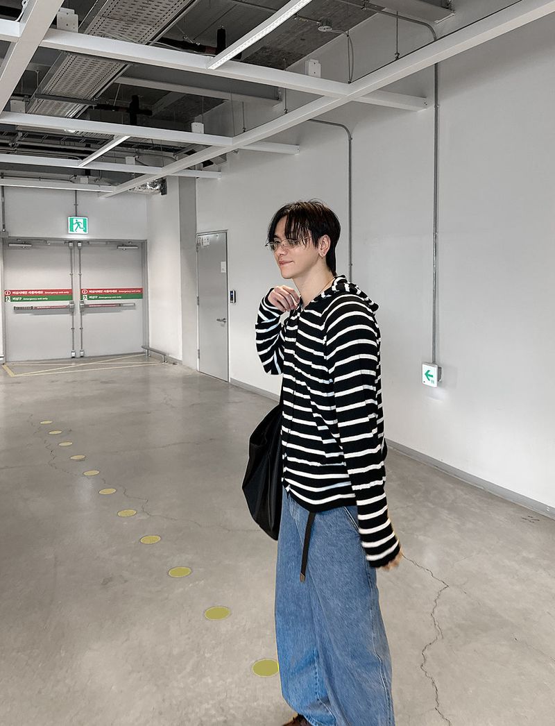 No.1167 light hood knit thin CD (4color)