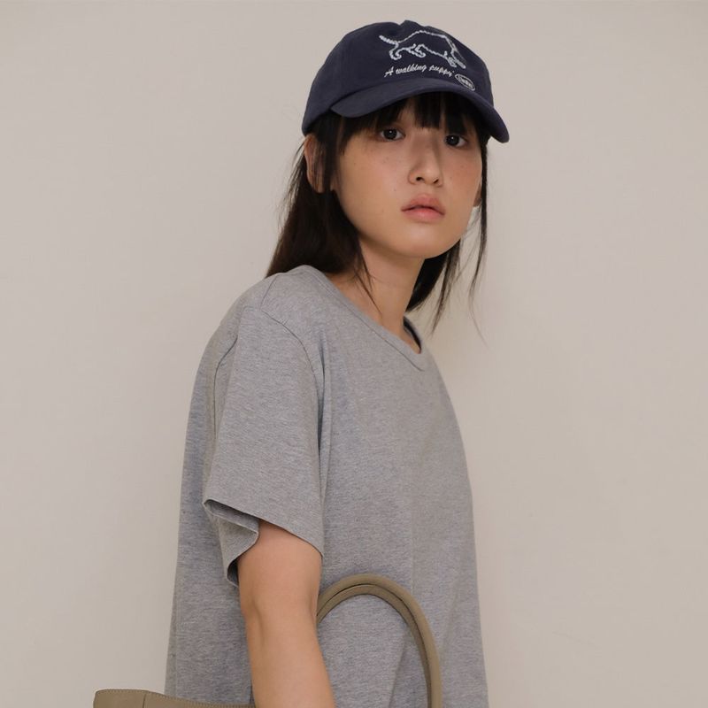 Navy Washing Puppy Cap