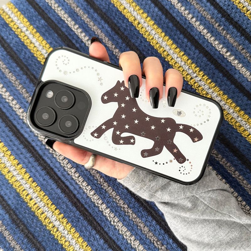 [MADE] starry pony case (white)