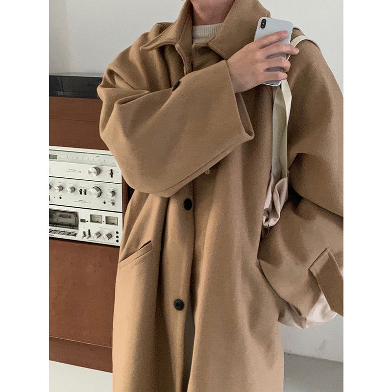 Nus. Beige Wool Coat