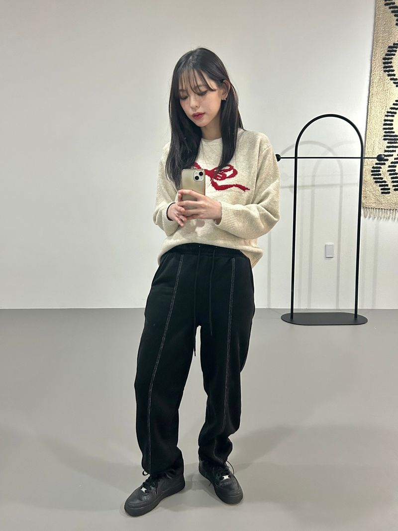 (napping) Stitch sweat pants
