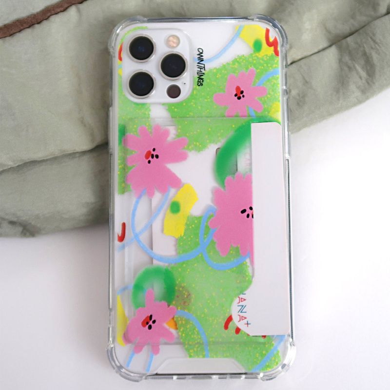 [MADE] Dandelion card case (jelly hard)