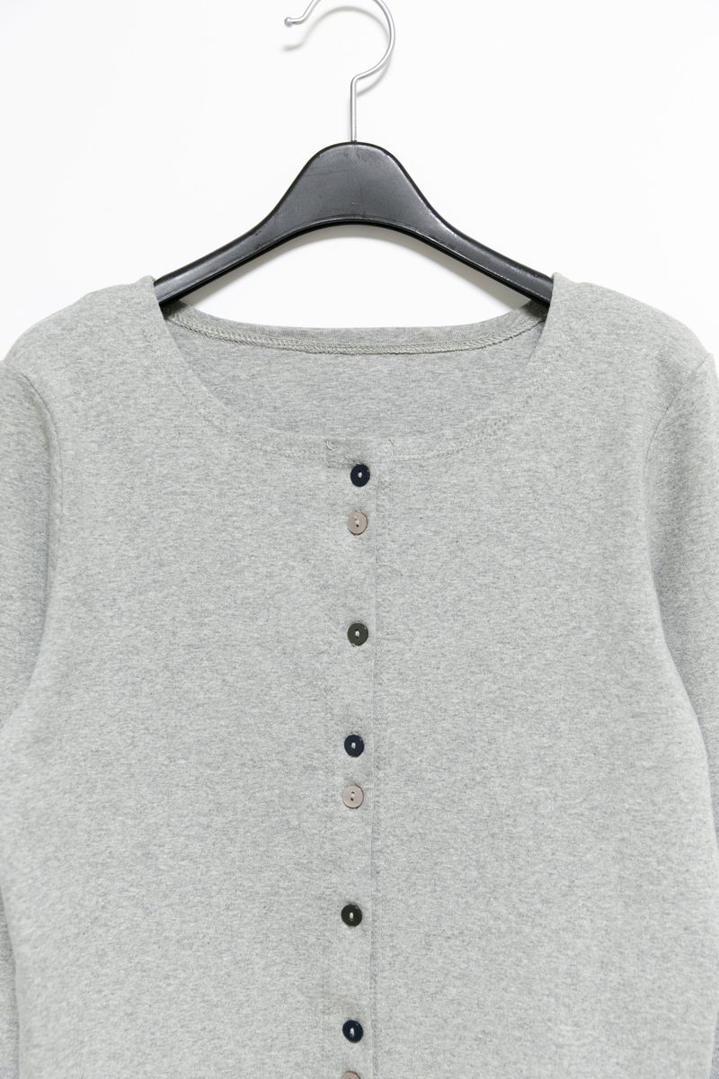 button point cotton cardigan(3colors)