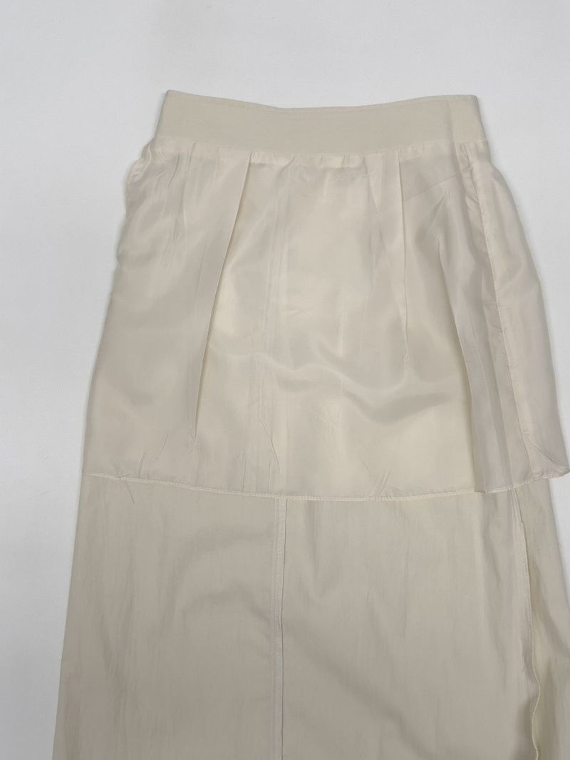 Cookie Button H-Line Long Skirt