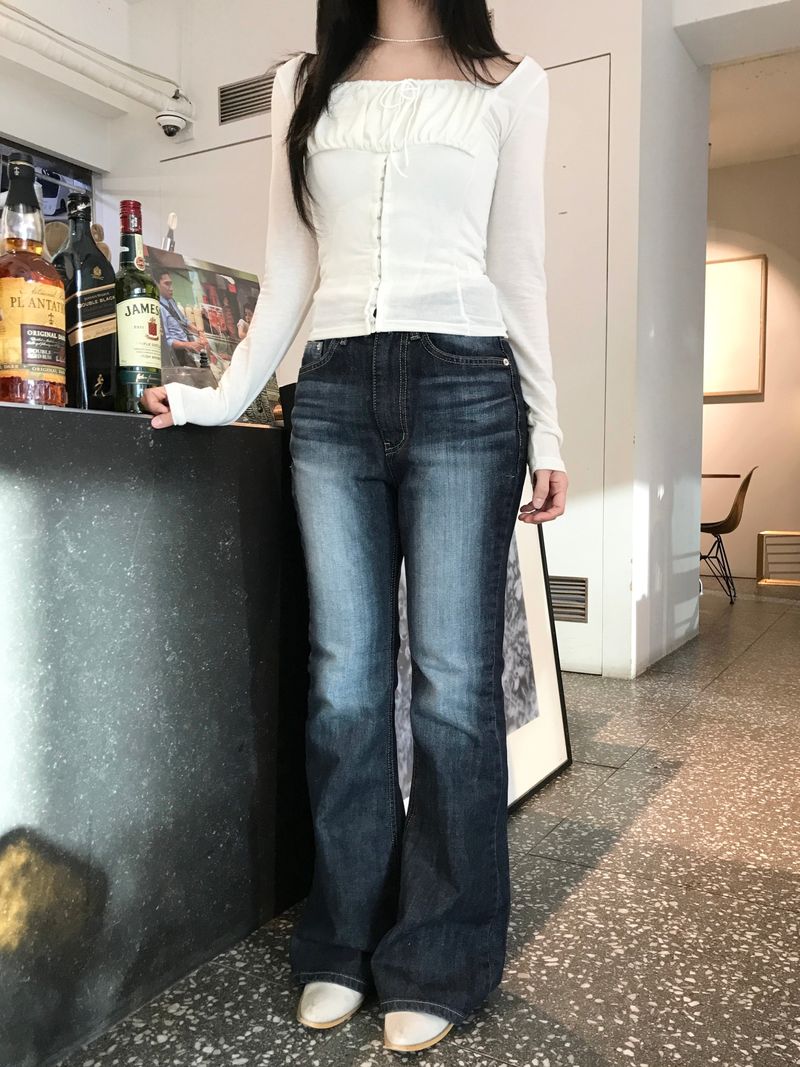 Y2K Feminine Bootcut Pants
