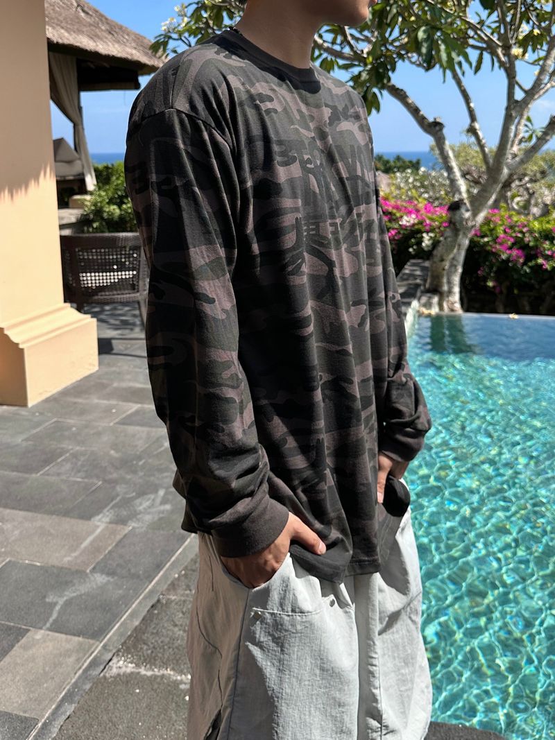TOKYO Camouflage Long Sleeve 2C